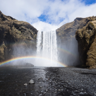 waterfalls in iceland