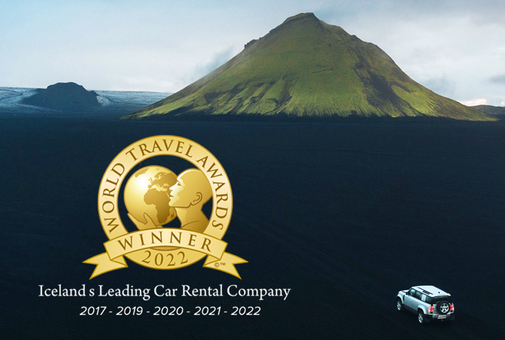 Hertz Islandia es la empresa ganadora de los premios World Travel Awards para la categoría del mejor alquiler de coches en Islandia.