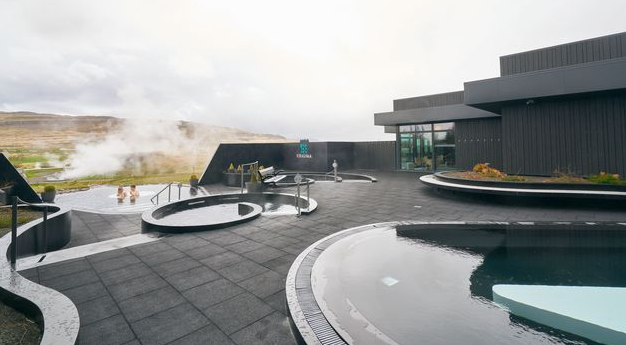 Krauma, l'un des nouveaux spas de sources chaudes ouvert en Islande