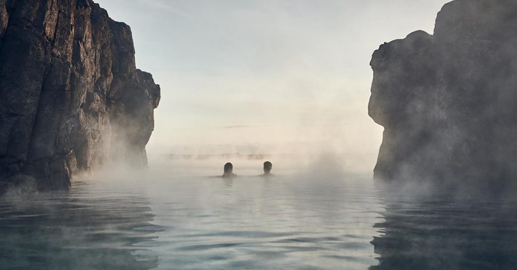 Sky lagoon en Islande à Reykjavik