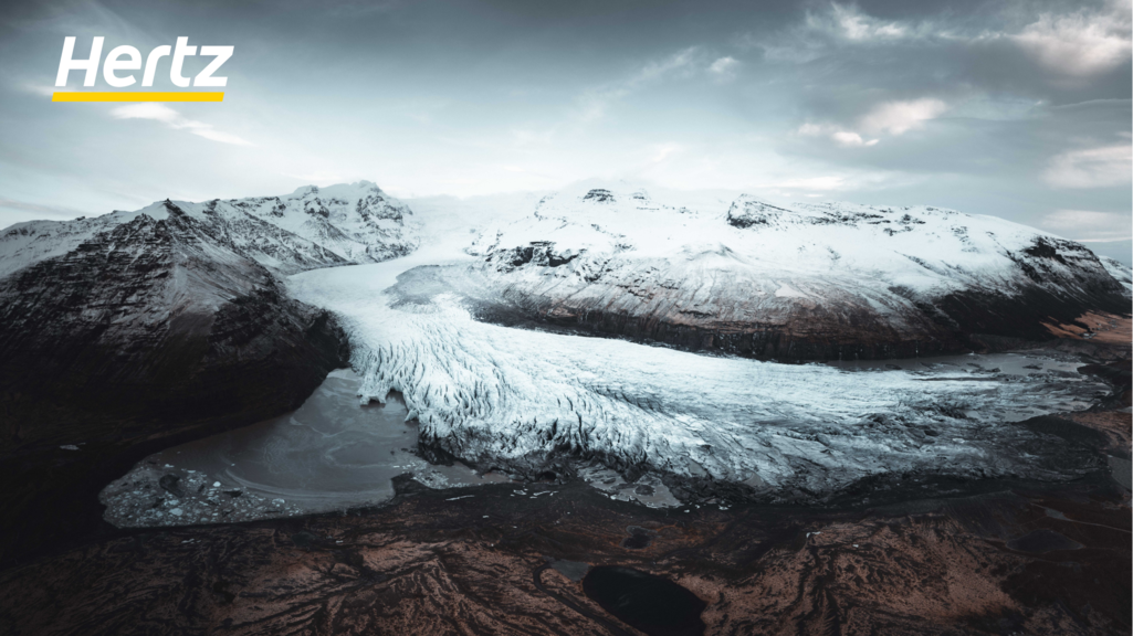 Vue depuis le sommet de la réserve naturelle de Skaftafell