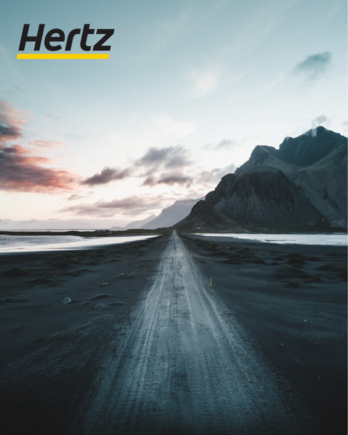 routes de gravier en Islande