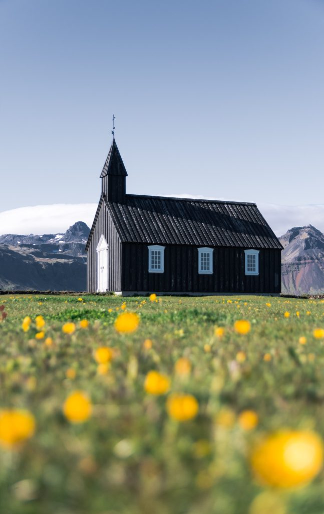 l'église noire d'Islande