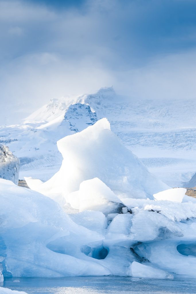 Jokulsarlon en Islande en mai