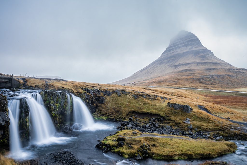 la vue de kirkjufell en Islande