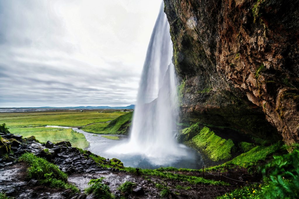 seljalandsfoss en Islande en mai