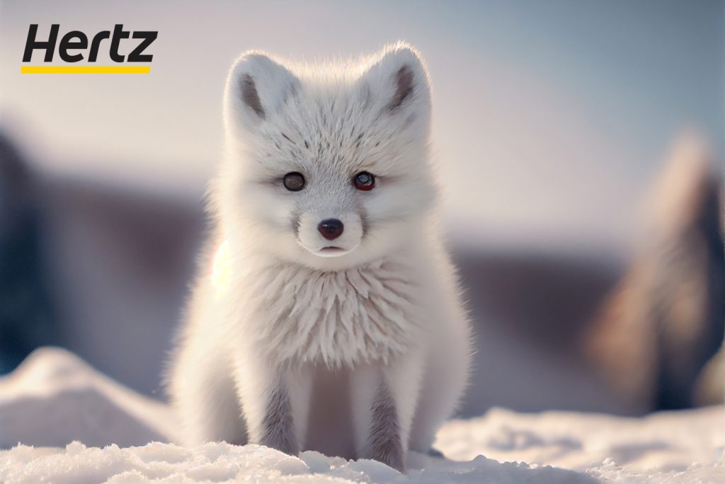 Iceland artic fox