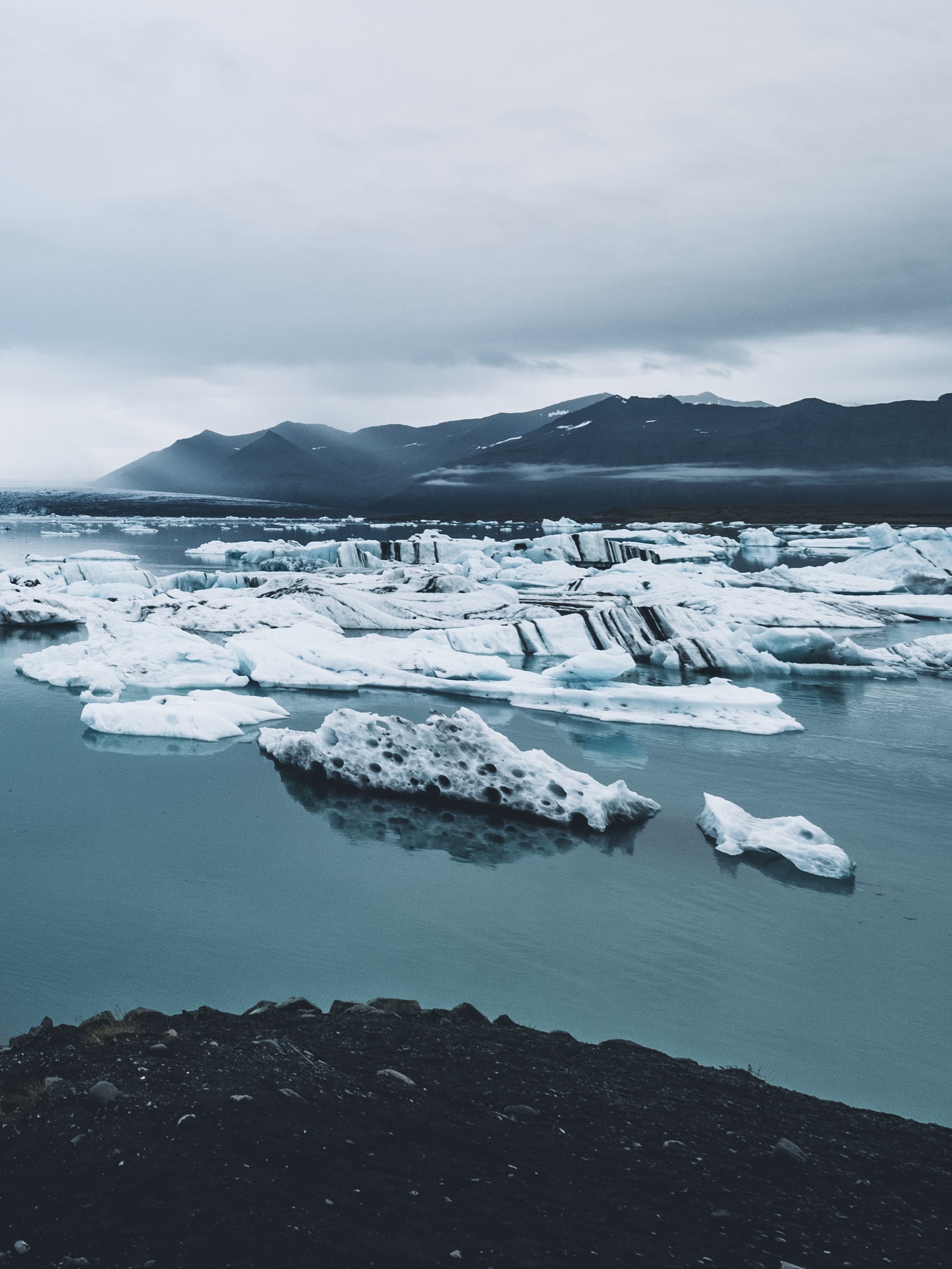 La laguna glaciar de Jokulsarlon es accesible todo el año.