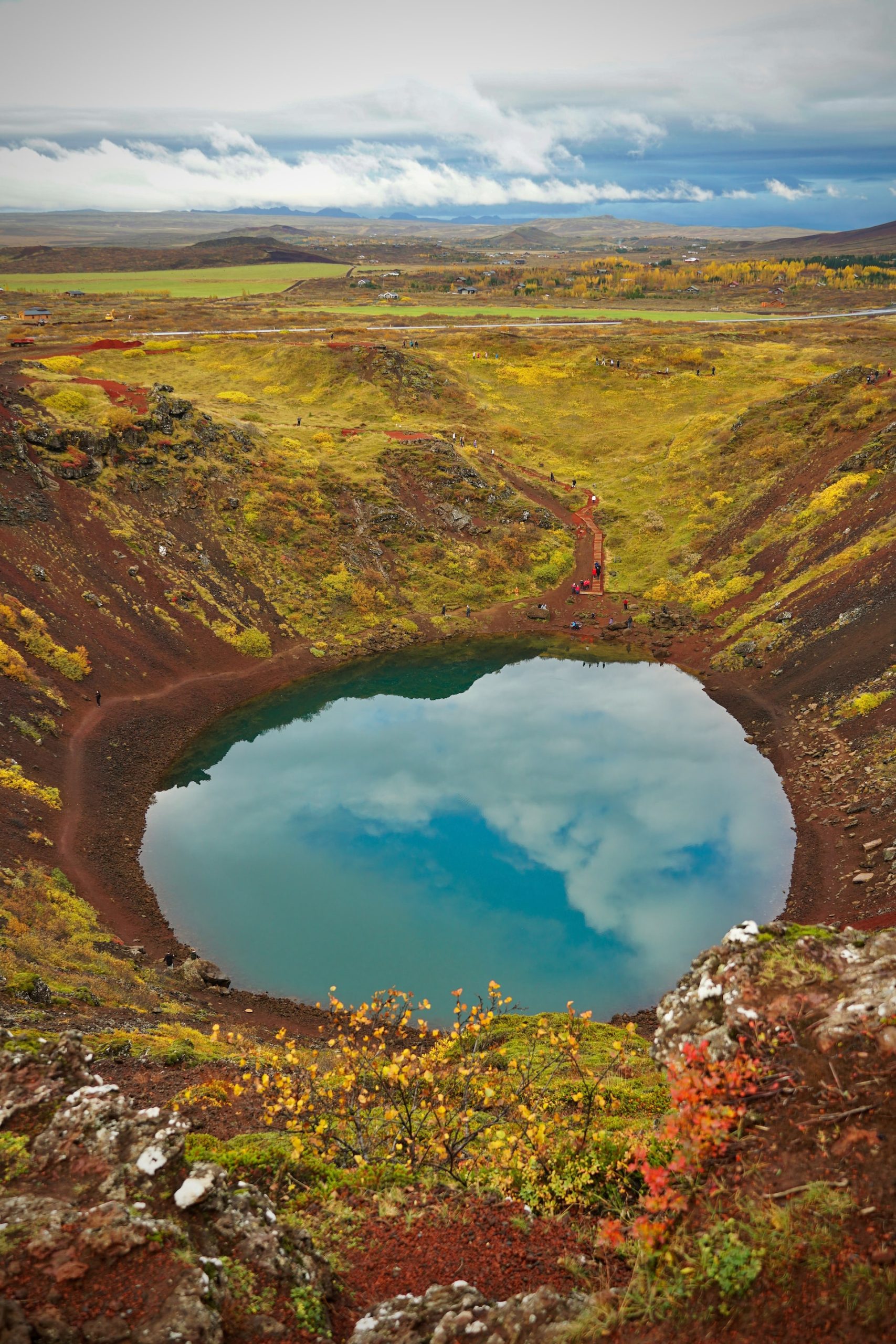 Otoño en Islandia: tiempo y precipitaciones.