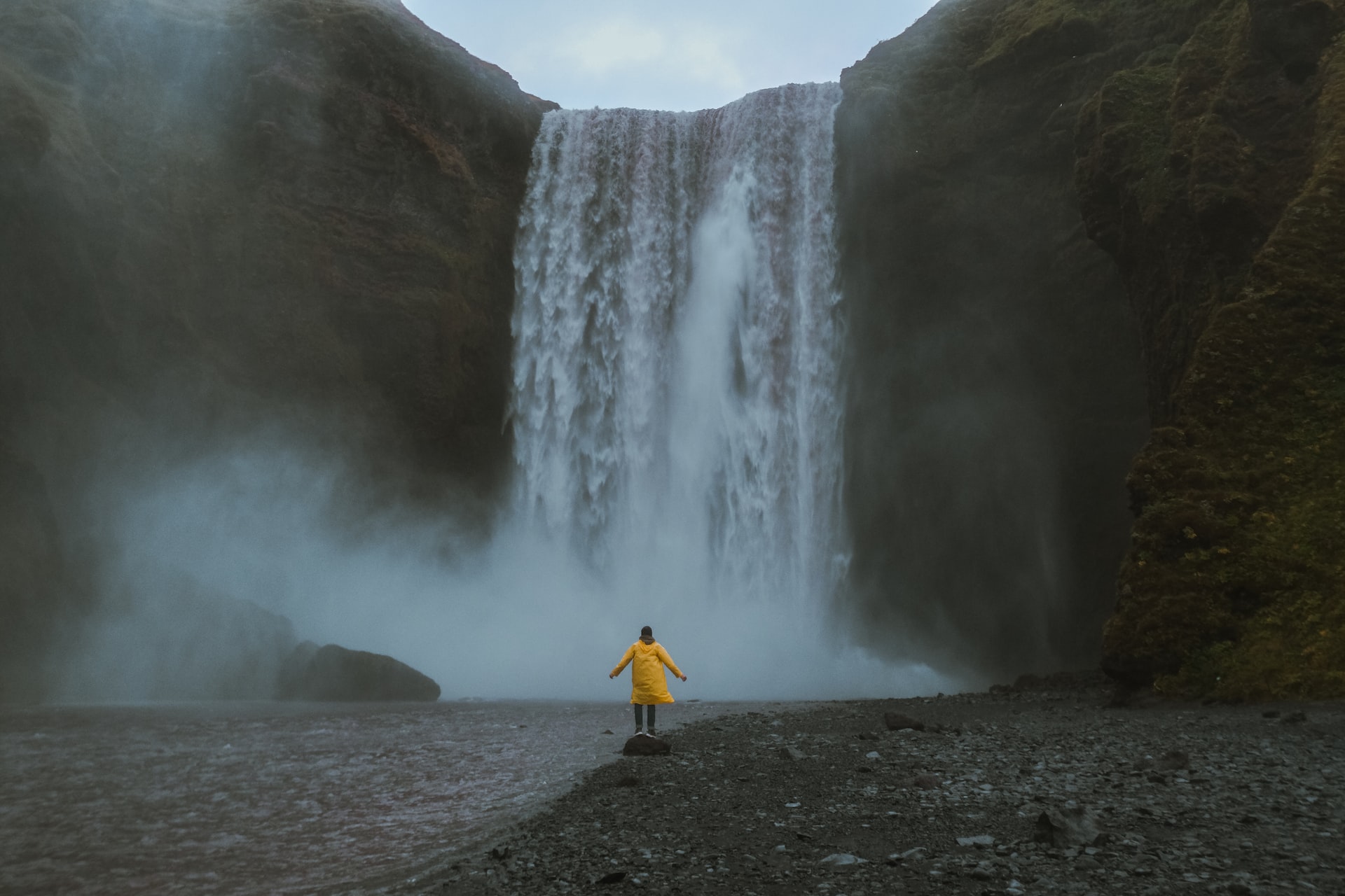 Skogafoss en primavera.