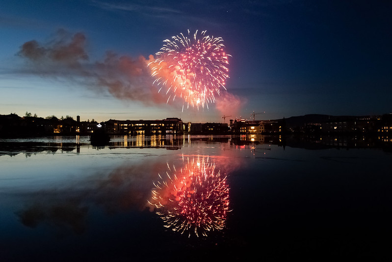 Menningarnott in August in Iceland