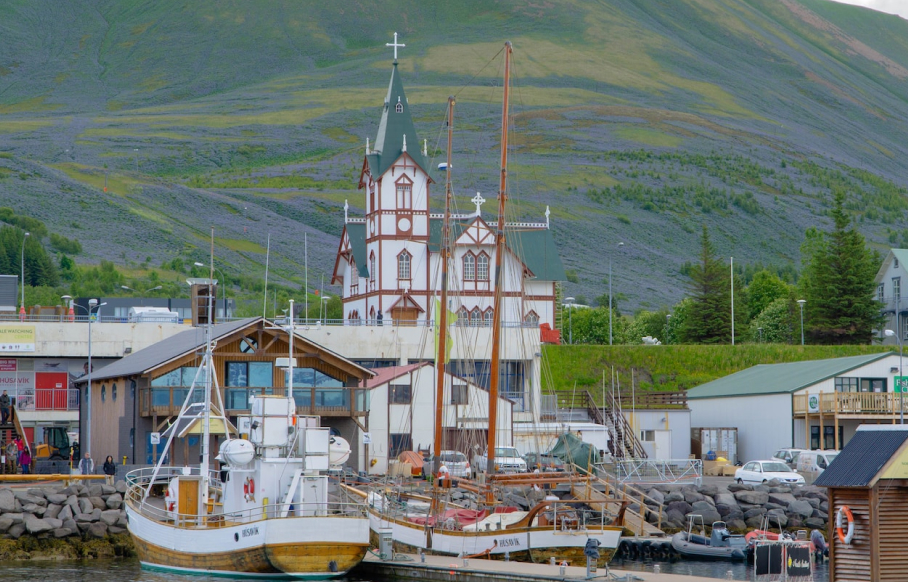 Husavik Iceland is the capital of whale watching in IcelandIceland