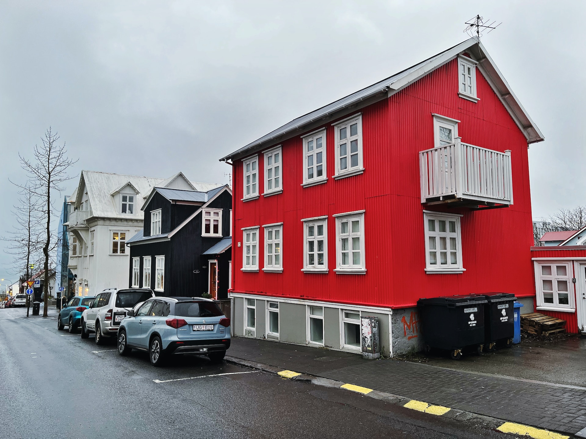 Todos los coches deben estar correctamente aparcados en las ciudades y pueblos de Islandia,