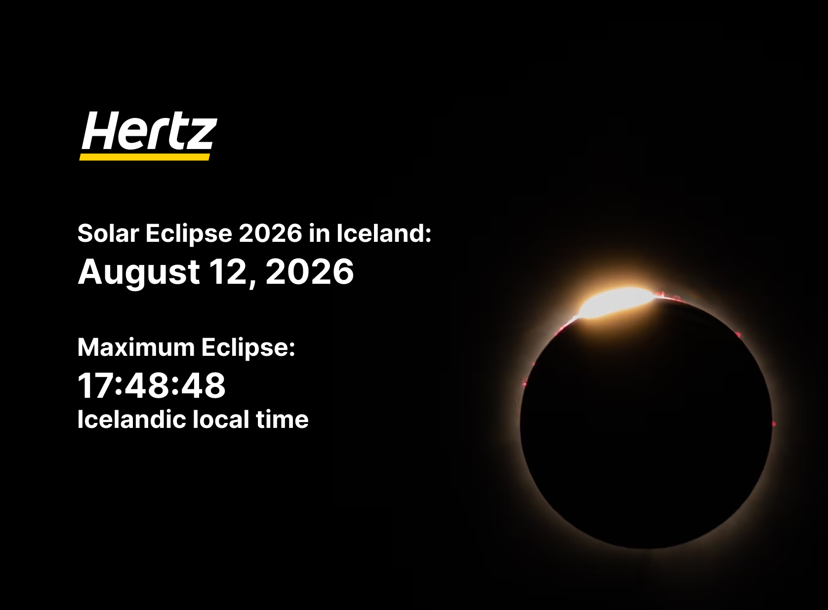 Guide to Solar Eclipse 2026 in Iceland with rental car