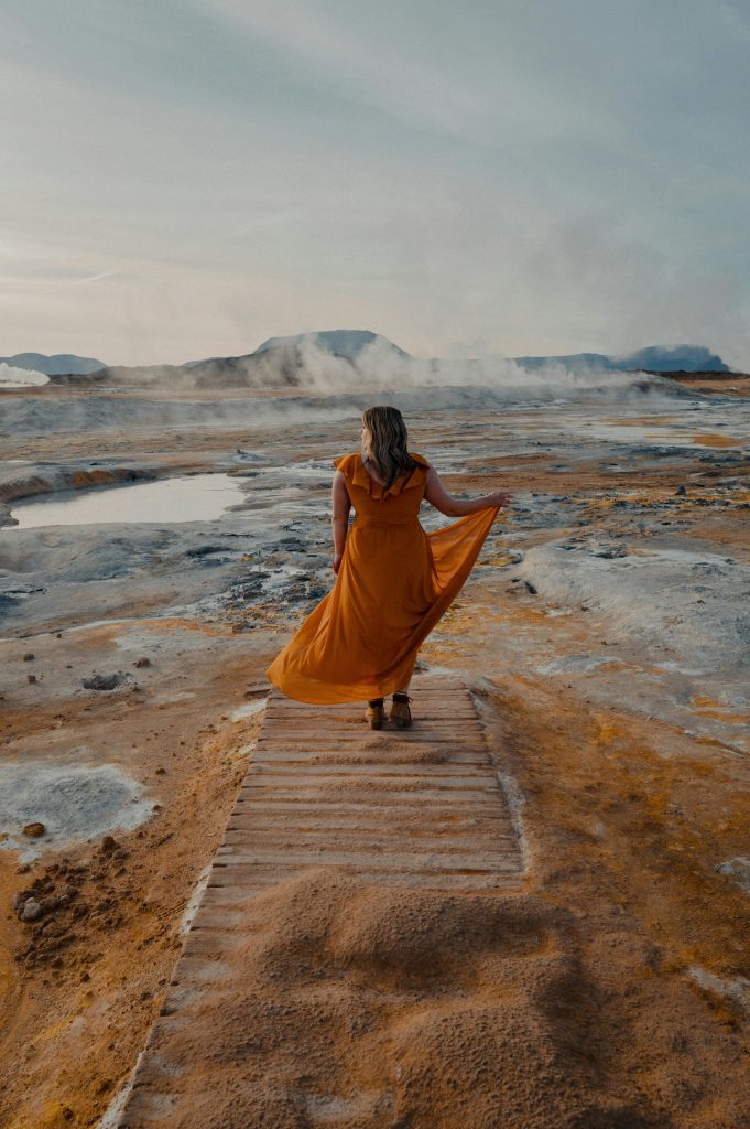 the Hveravellir Geothermal area in the North Iceland