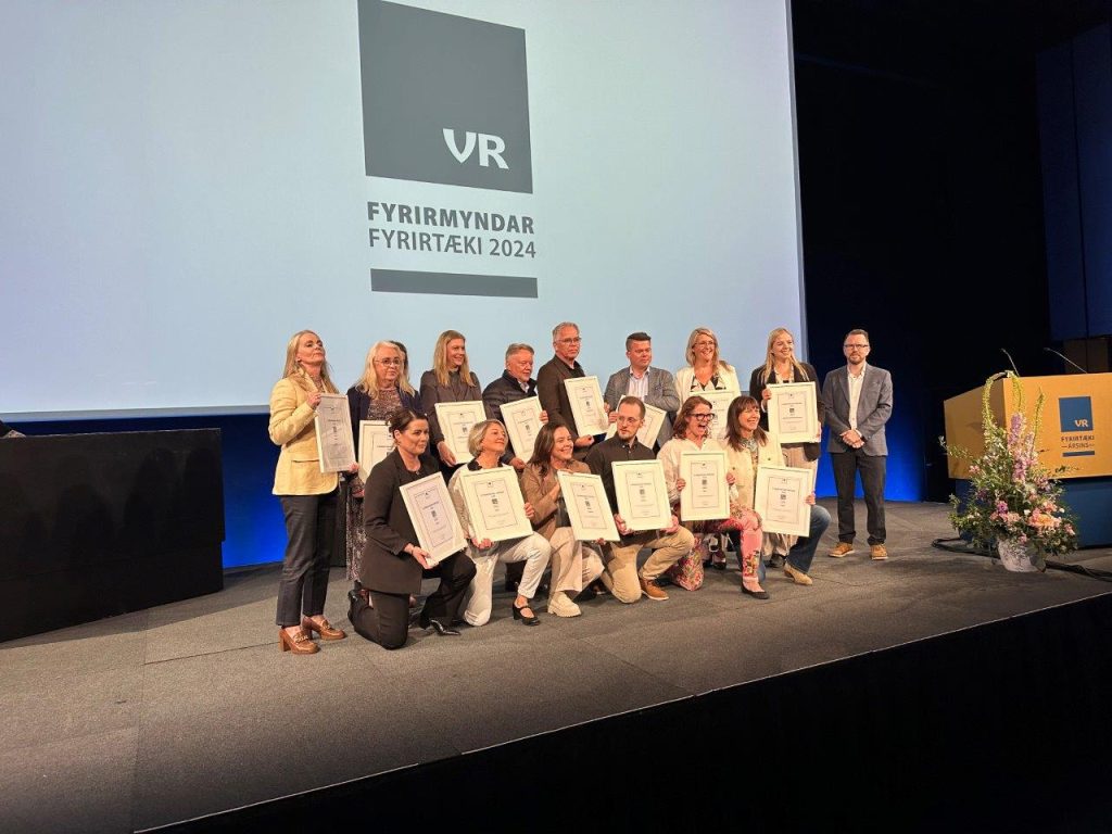 VR Exemplary Company Award 2024 Iceland hertz