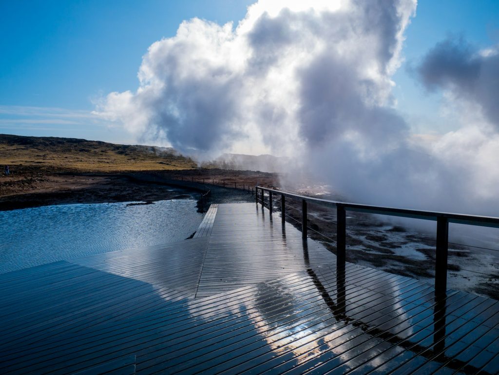 Iceland’s geothermal activity is one of the primary reasons for its swimming pool culture. 