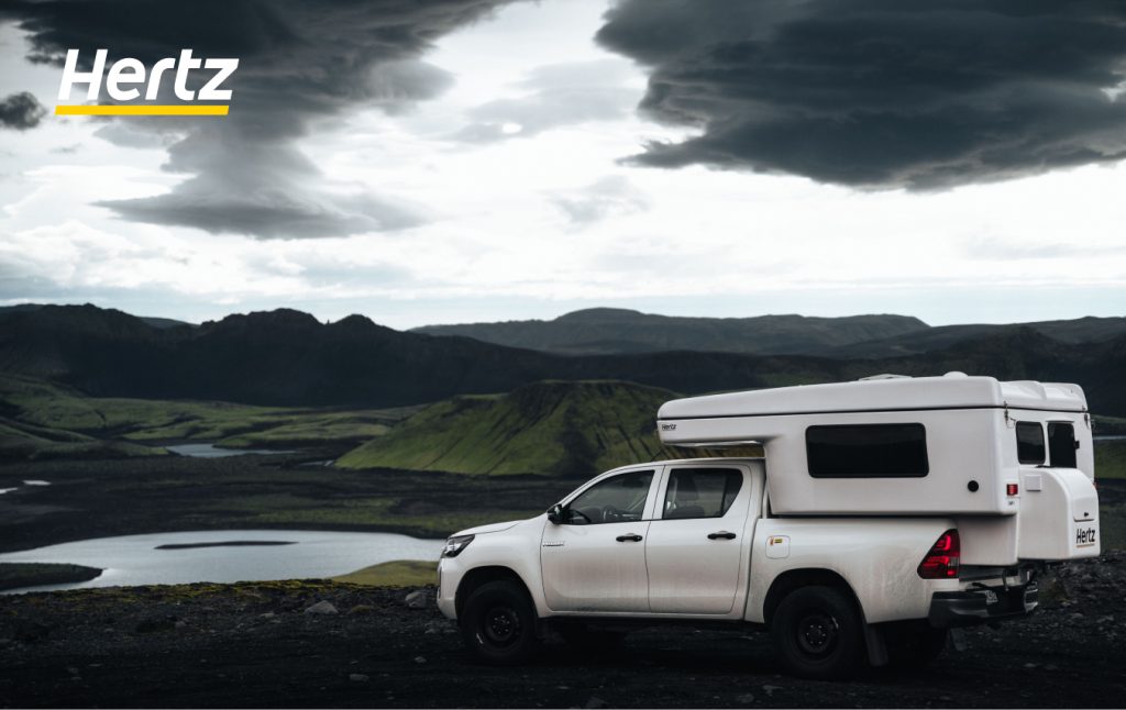 rent a robust 4WD camper for Iceland highland trip