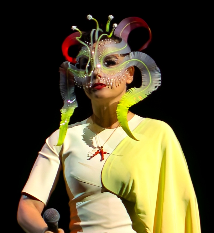 Björk, one of the most famous Icelandic artist known in the world