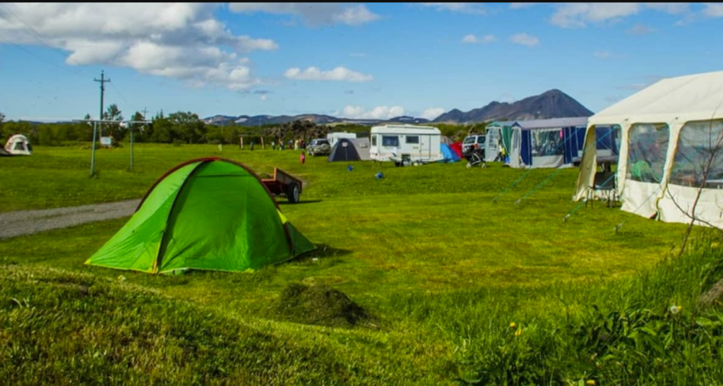 Lake Myvatn Vogar Campsite