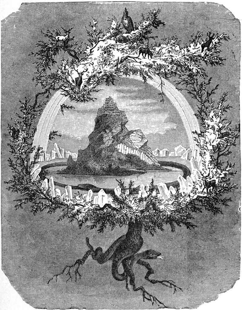 "The Ash Yggdrasil" (1886) by Friedrich Wilhelm Heine