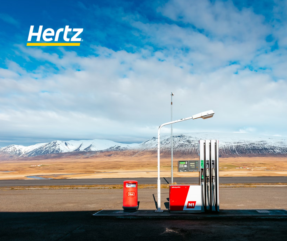 fuel station in iceland 