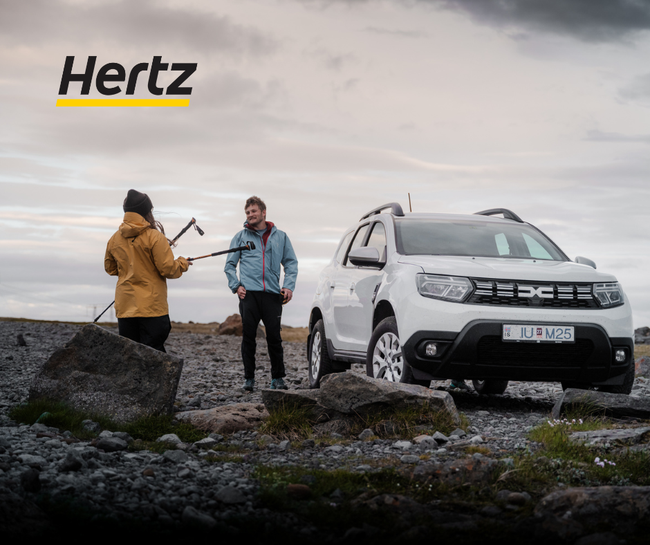 rent a brand new 4WD Dacia Duster in Iceland is a good option to balance cost and experience