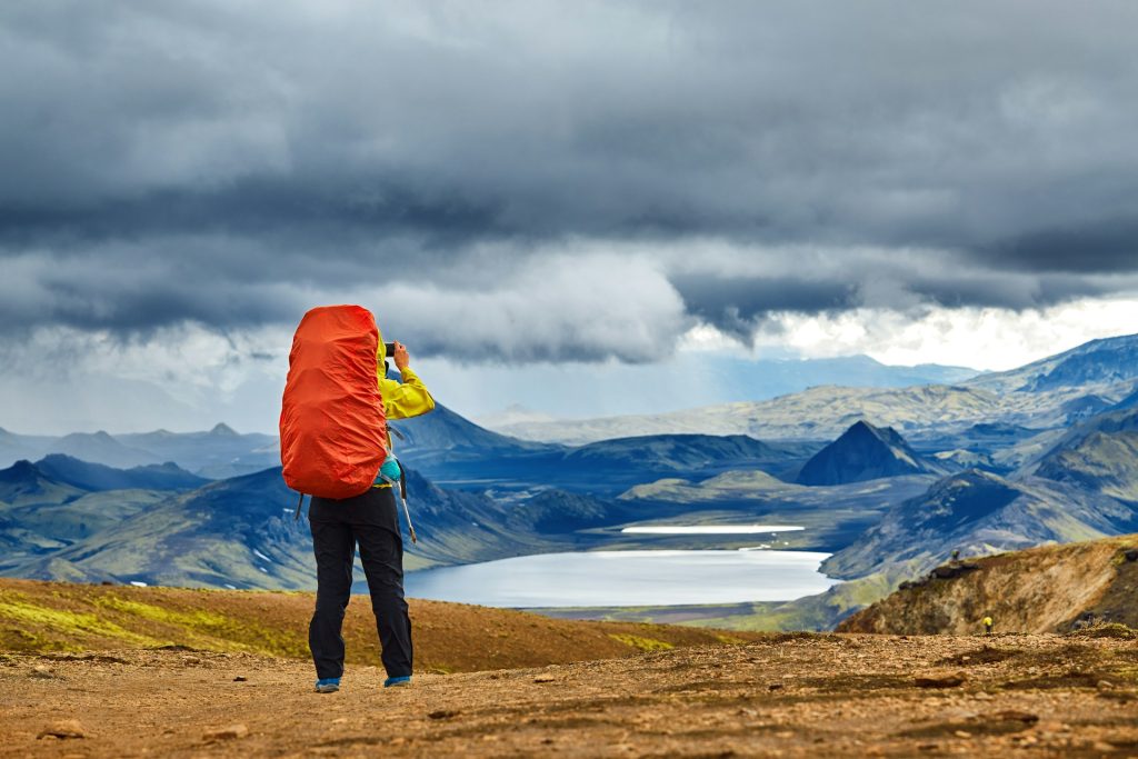 summer is the best time to hike and backpack in Iceland