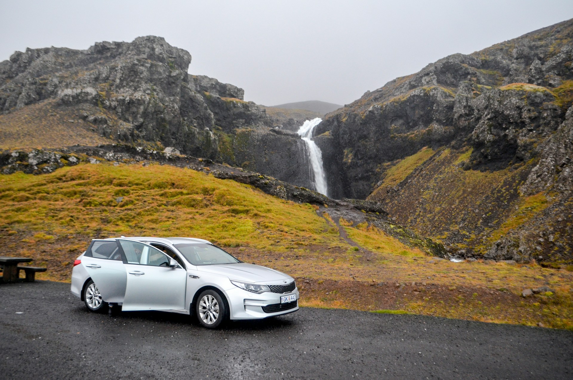 rent a smaller car in Iceland to lower the price