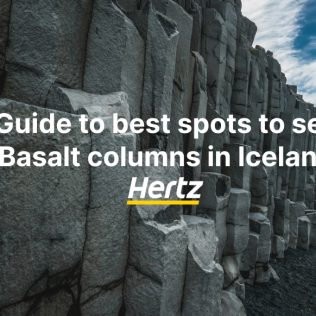 where to see Basalt columns in Iceland