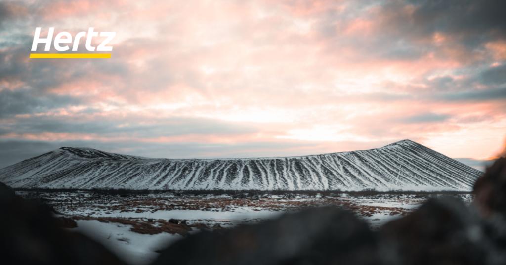 Hverfjall is located in North Iceland