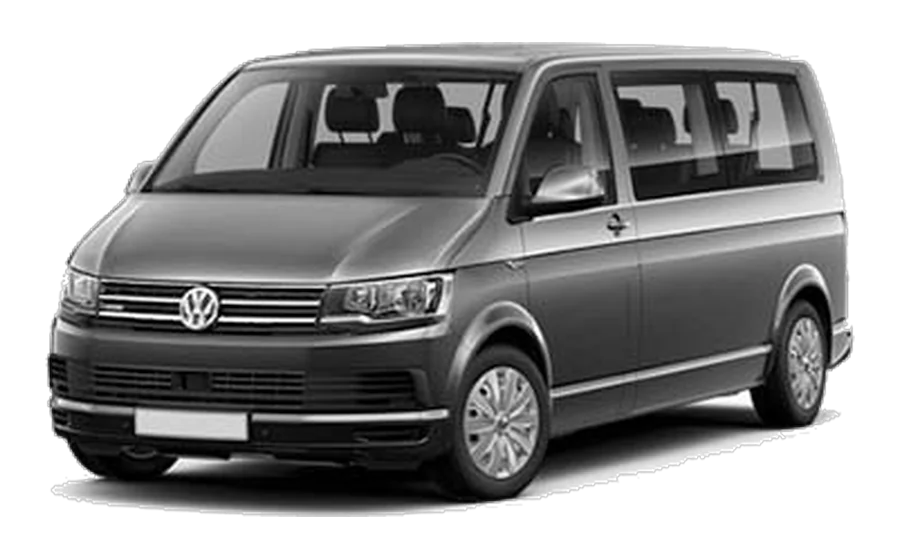 VW Transporter 9-seater minibus rental in Iceland
